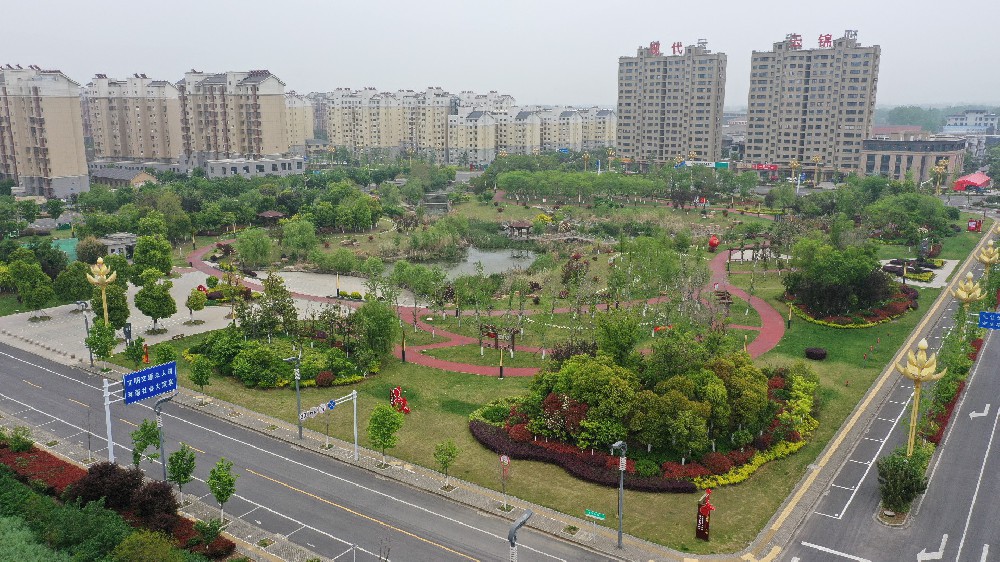 湖西城市中央公園(揚(yáng)州市文明工地)